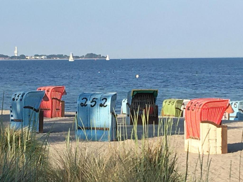 Ferienwohnung Kofferfisch Sierksdorf Exterior foto